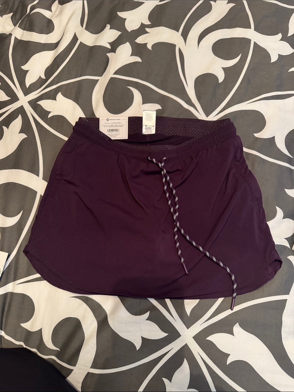 Women’s Active Drawstring Skorts - Purple
